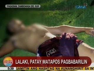 UB: Lalaki, patay matapos pagbabarilin sa Pagadian, Zamboanga del Sur