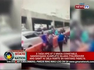 Pag-awat sa umano'y pagwawala ng rider, isinalaysay ng isang mmda constable at dalawang taga-HPG