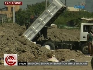 Exclusive: Ilang ektarya ng Laguna Lake, tinambakan at iligal na tinayuan ng mga istruktura