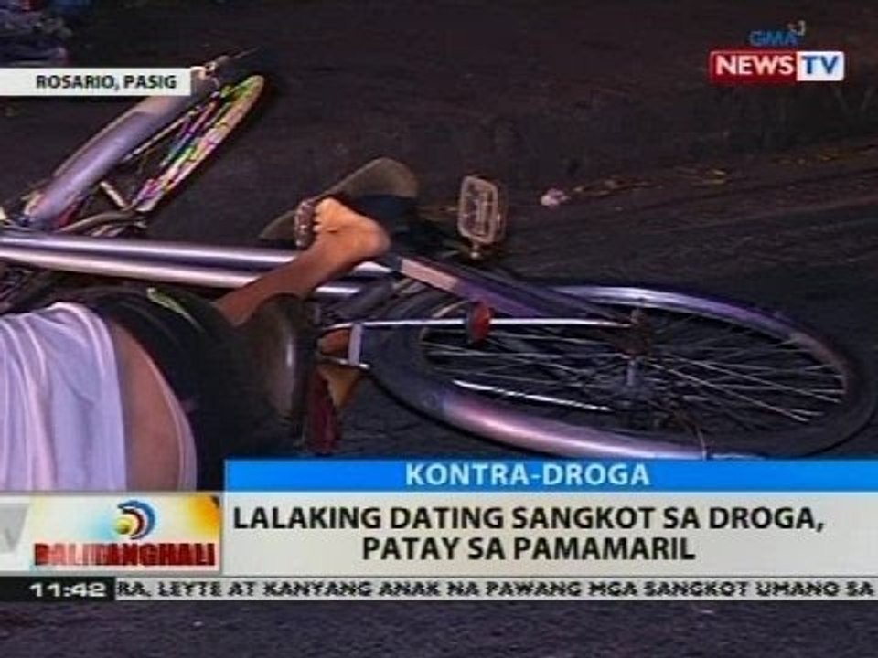BT: Lalaking dating sangkot sa droga, patay sa pamamaril