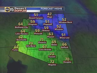 Chances for moisture for New Years celebrations