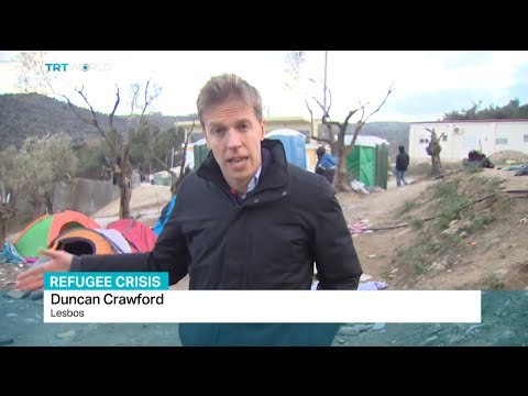 Over half million refugees land on Greek island Lesbos in 2015, Duncan Crawford reports