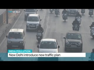 New Delhi introduces new traffic plan for air pollution