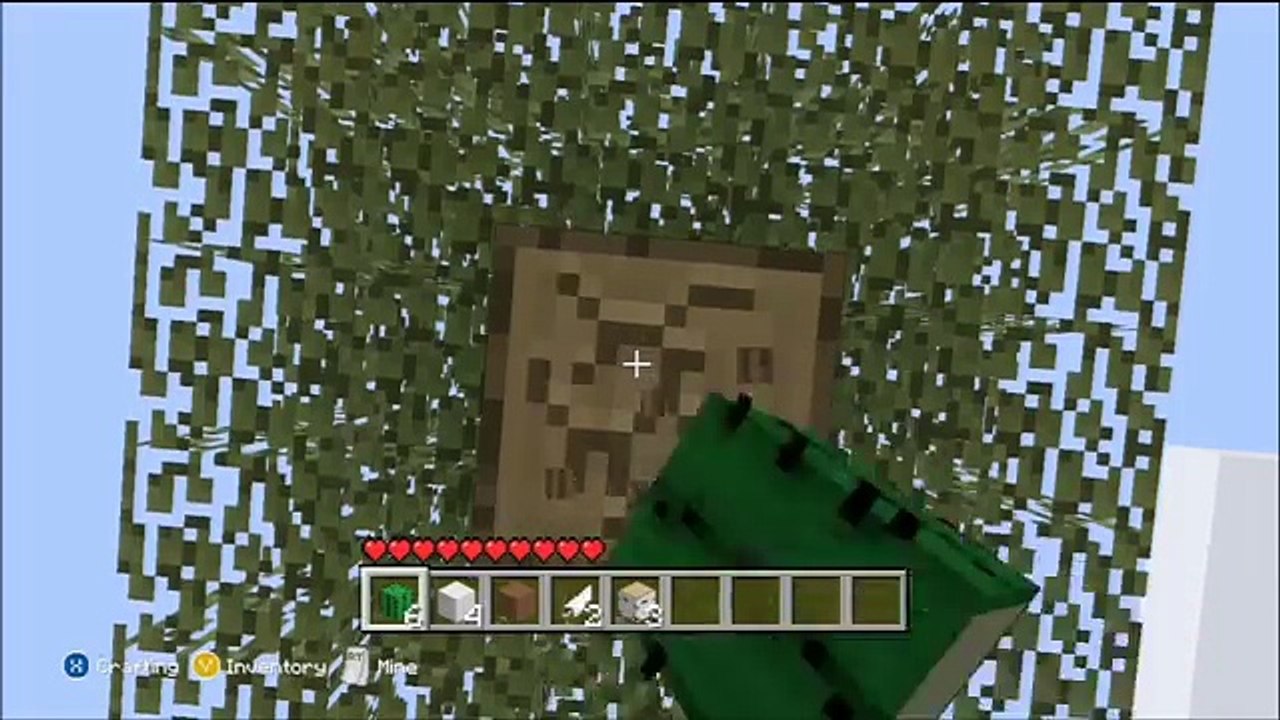 Minecraft for xbox 360 lets play  part 1 (spawning and starting up)