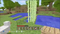 Minecraft for Xbox 360 Part 6 - Trapping chickens, Sugar farming