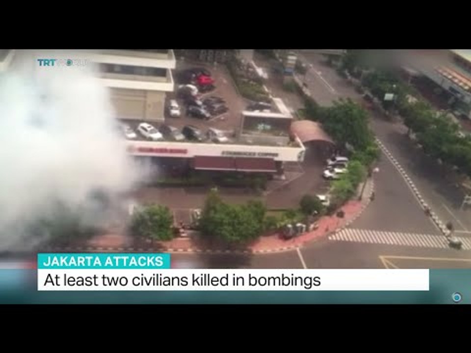 At least two civilians killed in attacks in Jakarta