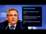 Jerome Valcke sacked as FIFA General Secretary