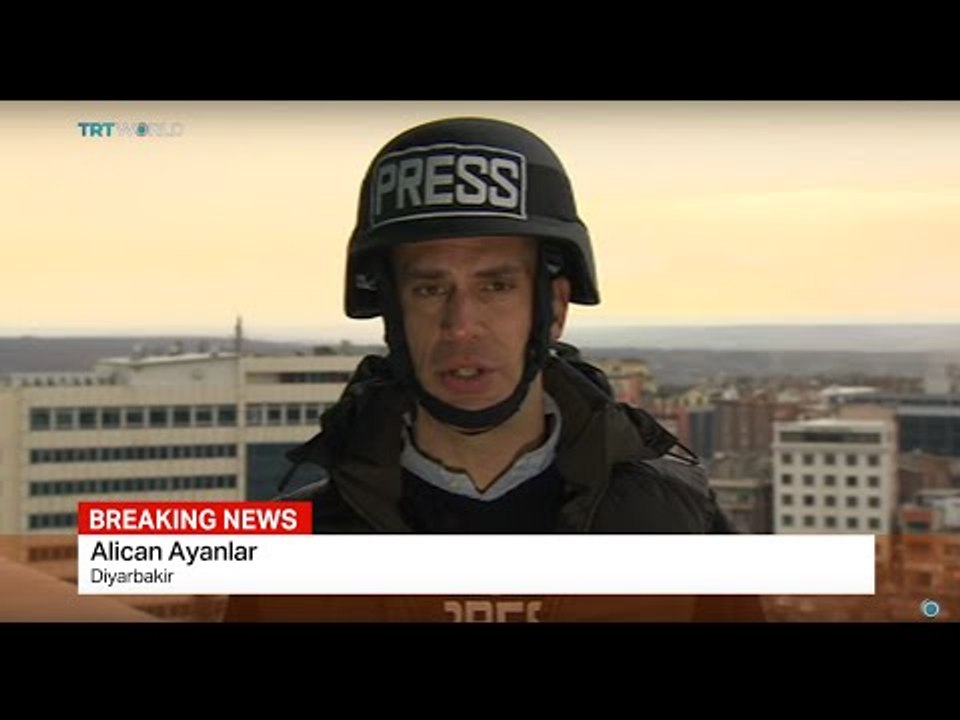 Alican Ayanlar reports from Turkey's Diyarbakir where PKK terrorists attacked police lodgings