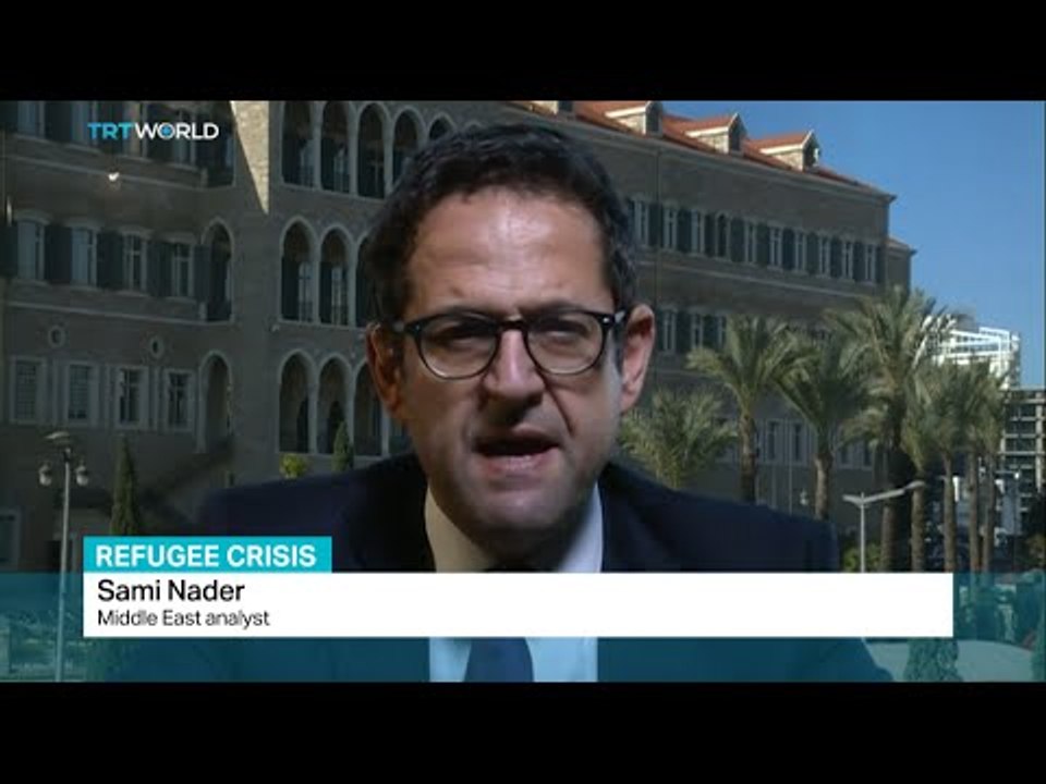 Middle East analyst Sami Nader talks to TRT World about situation of Syrian refugees in Lebanon