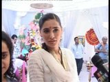 Nargis Fakhri Moves To Tears At Ganpati Celebrations