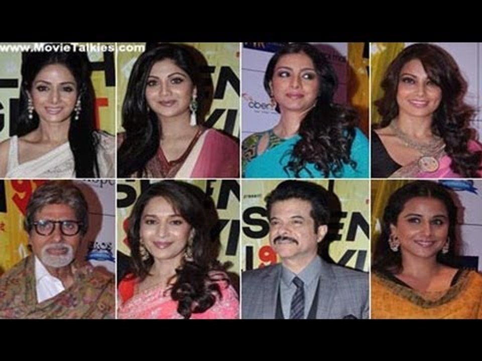 Anil Kapoor, Madhuri Dixit, Vidya Balan, Bipasha Basu At 'English Vinglish' Premiere