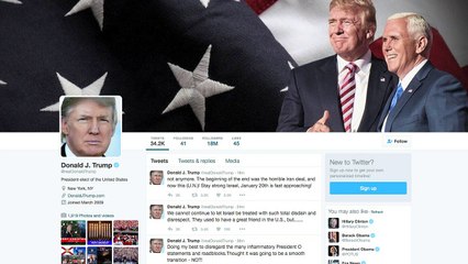 Trump acusa a Obama de entorpecer la transición y apoya a Israel