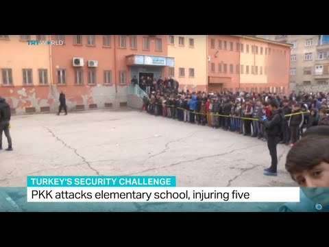 PKK terrorists attack elementary school in Diyarbakir, injuring five students