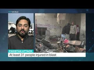 At least 11 people killed by explosion in Pakistan, Hamza Ameer reports from Islamabad