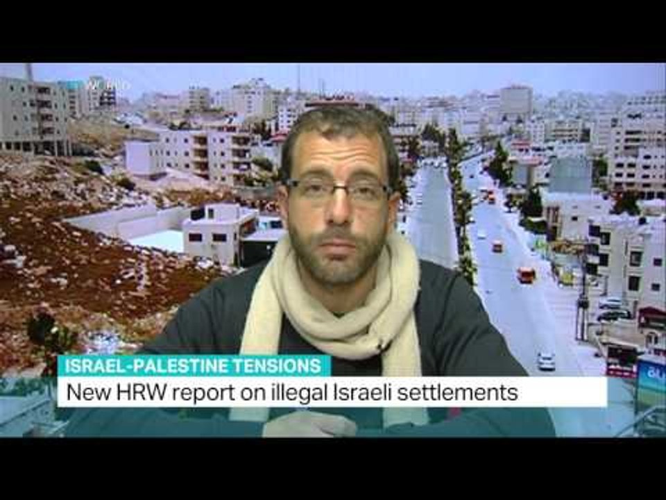 HRW report on Israeli settlement abuses