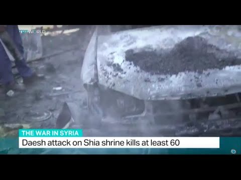 DAESH attack on Shia shrine kills at least 60 in Syrian capital Damascus
