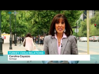 Turkish President on South American trade visit, Carolina Cayazzo reports from Santiago