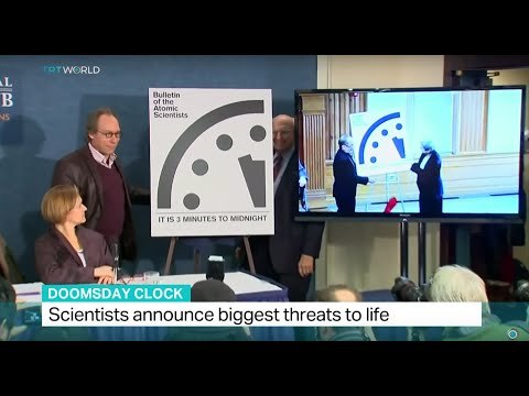 Scientists announce biggest threats to life, unveiling Doomsday clock