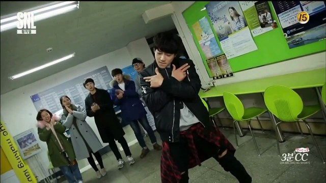 黃致列 20161224 SNL CC舞蹈社男友 中字