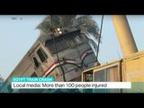 Train crash in Egypt injures more than 100 people