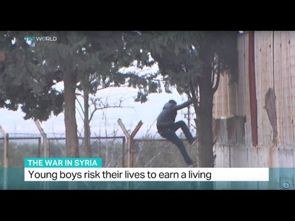 Young boys from Turkish refugee camp risk their lives to earn a living, Shamim Chowdhury reports