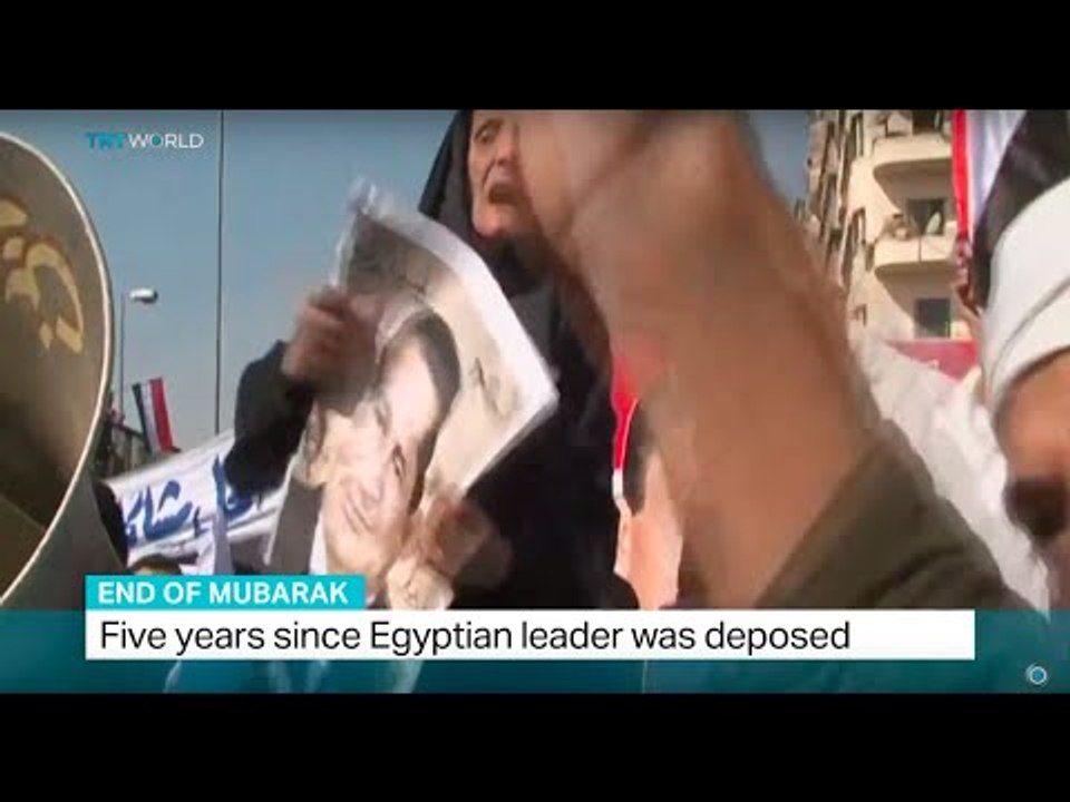 Five years since Egyptian leader was deposed