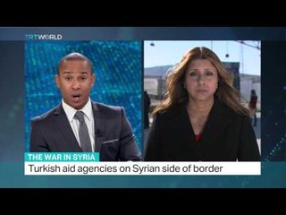 下载视频: Turkey says 600,000 people could flee Aleppo, Shamim Chowdhury reports from Kilis