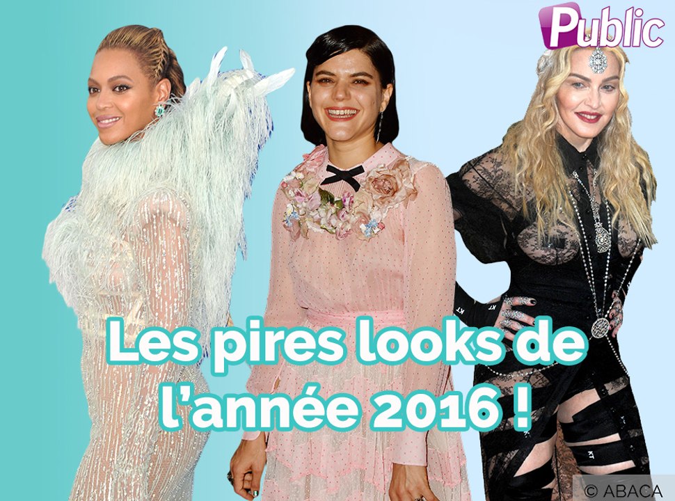 Vidéo : Les pires looks de 2016 !