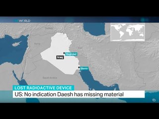 US says no indication DAESH has missing radioactive device