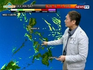 BP: Weather update as of 04:11 p.m. (August 16, 2016)