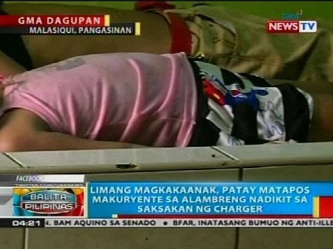 Limang magkakaanak, patay matapos makuryente sa alambreng nadikit sa saksakan ng charger
