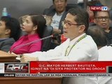 Q.C. Mayor Herbert Bautista, iginiit na 'di siya protektor ng droga