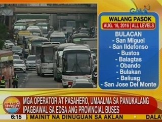 UB: Mga operator at pasahero, umaalma sa panukalang ipagbawal sa EDSA ang provincial bus
