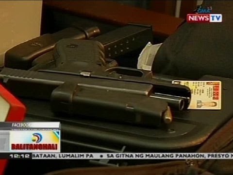 Mga 'di lisensyadong baril at shabu, nasamsam sa naarestong umano'y 'ninja cop'