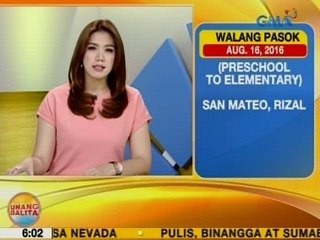 UB: Karagdagang class suspension ngayong Martes, alamin