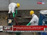 QRT: Hinihinalang gasolina, tumagas mula sa tubo sa kasgsagan ng ulan