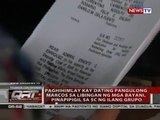 Paghihimlay kay dating Pang. Marcos sa Libingan ng mga Bayani, pinapipigil sa SC ng ilang grupo