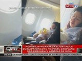 QRT: Pilipina, nanganak sa flight mula Dubai patungong Pilipinas