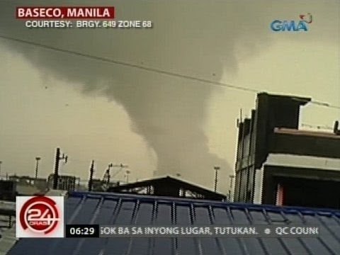 24 Oras: 2 sugatan sa pananalasa ng buhawi na naminsala ng mga bahay at iba pang istruktura
