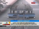BT: Supply ng tubig sa ilang bahagi ng North Caloocan at Quezon City, naputol