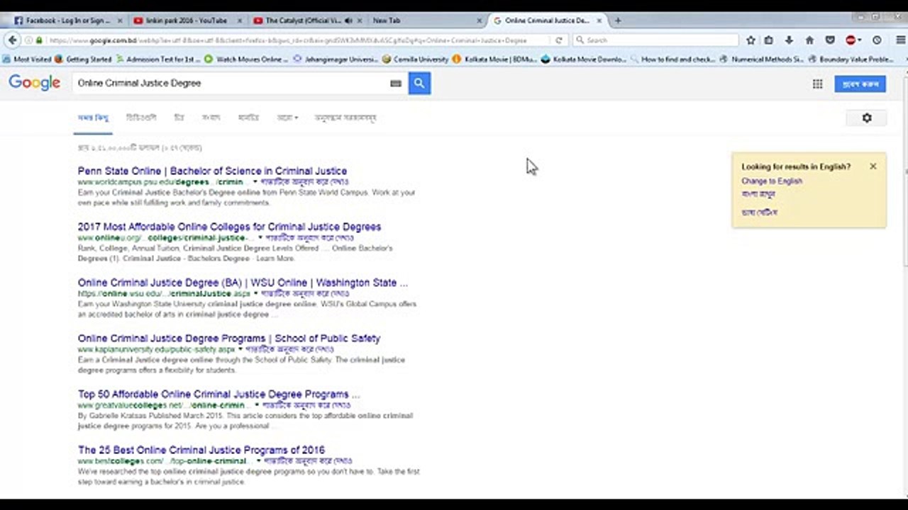 1 Online Criminal Justice Degree