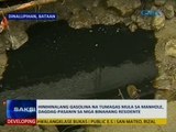 SAKSI: Hinihinalang gasolina na tumagas mula sa manhole, dagdag-pasanin sa mga binahang residente
