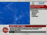 24 Oras: Ilang customer ng Maynilad, makararanas ng water service interruption o water discoloration