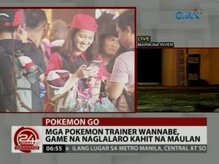 24 Oras: Mga Pokemon trainer wannabe, game na naglalaro kahit na maulan