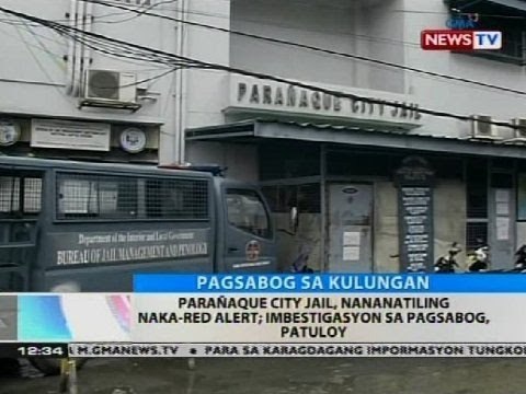 Parañaque City Jail, nananatiling naka-red alert; imbestigasyon sa pagsabog, patuloy