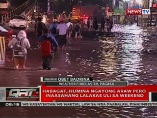 QRT: Habagat, humina ngayong araw pero inaasahang lalakas uli sa weekend