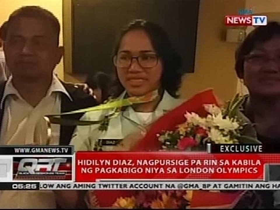 Hidilyn Diaz, mainit na sinalubong sa pagbabalik-bansa niya matapos magtagumpay sa Rio Olympics