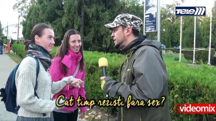 Mai multe studente din Iași au fost întrebate CÂT timp rezistă fără dragoste. Răspunsul este...!?