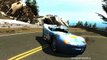 Continue jumping mountains Dinoco McQueen Disney car Eight jumps game GTA 4