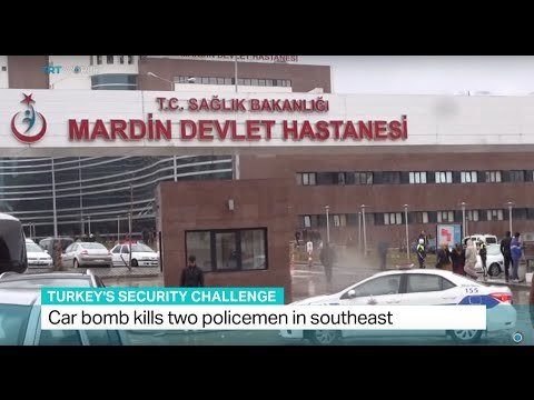 Car bomb kills two policemen in southeast Turkey